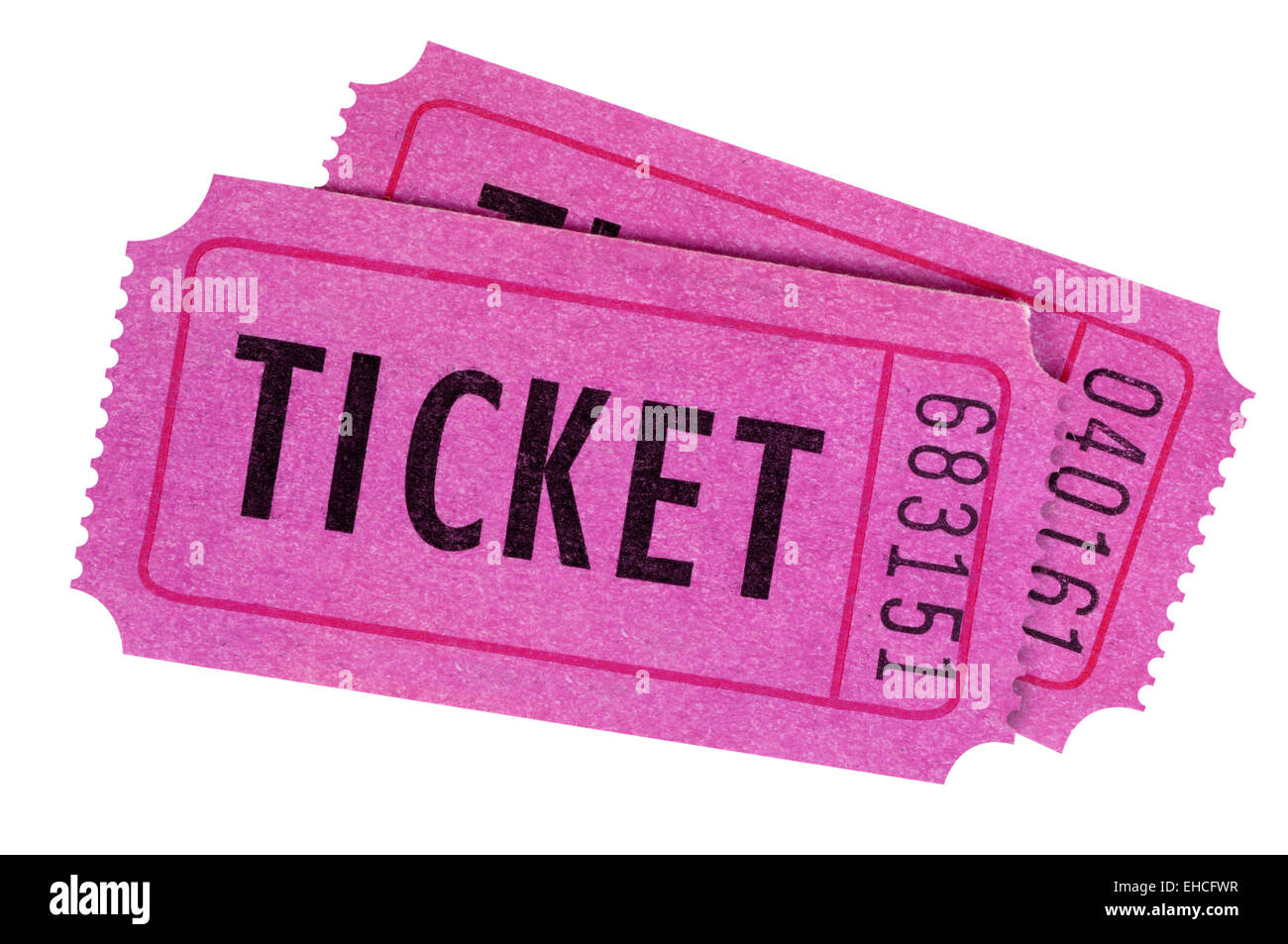 Pink concert ticket hi-res stock photography and images - Alamy