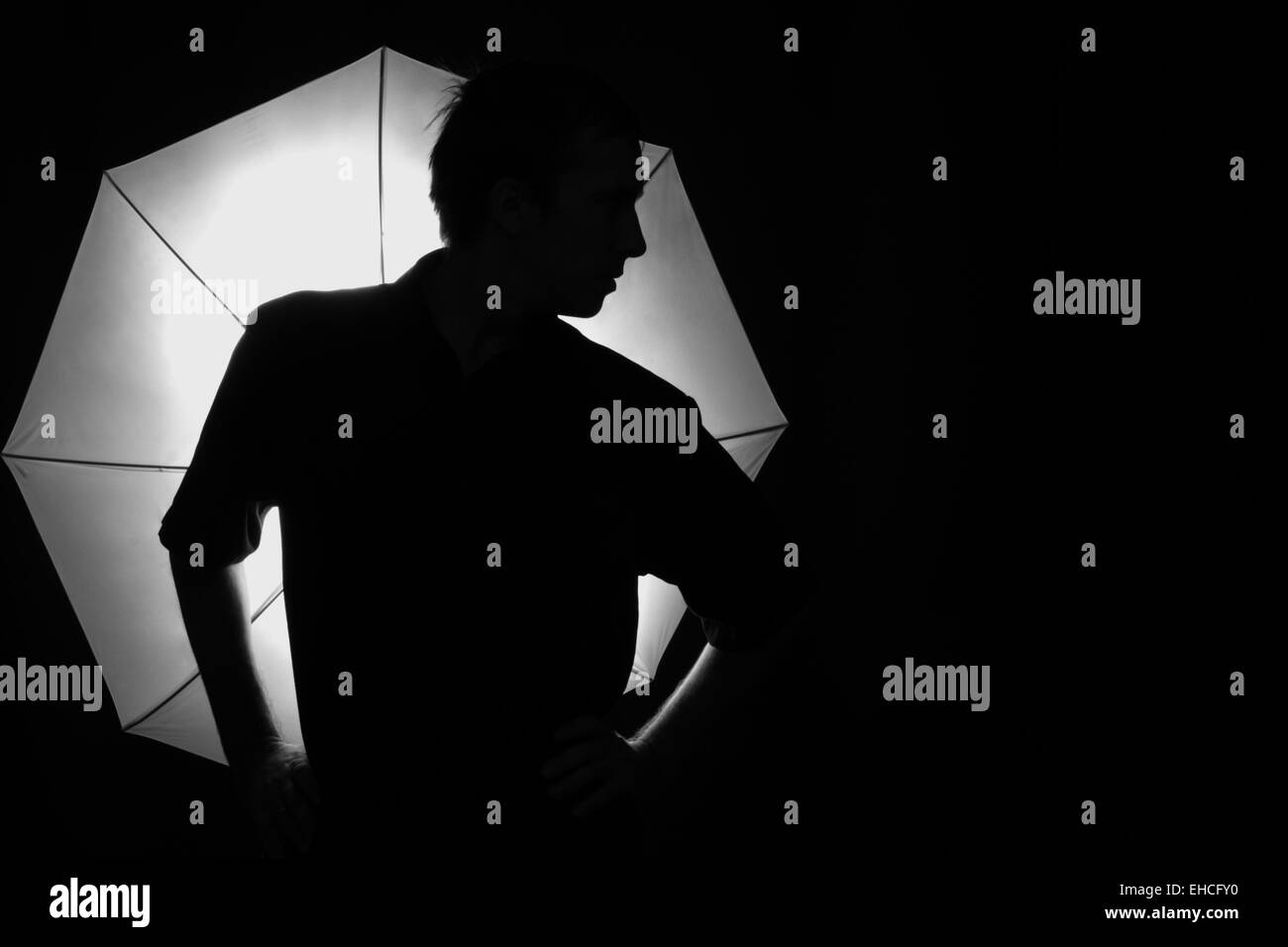 Camera Flash Silhouette