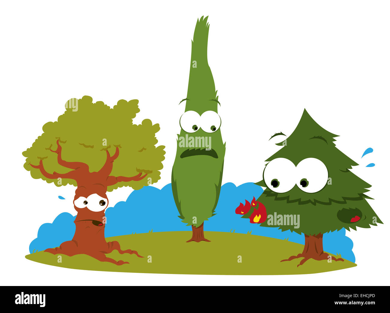 Cartoon burning tree hi-res stock photography and images - Alamy Cartoon burning tree hi-res stock photography and images - Alamy