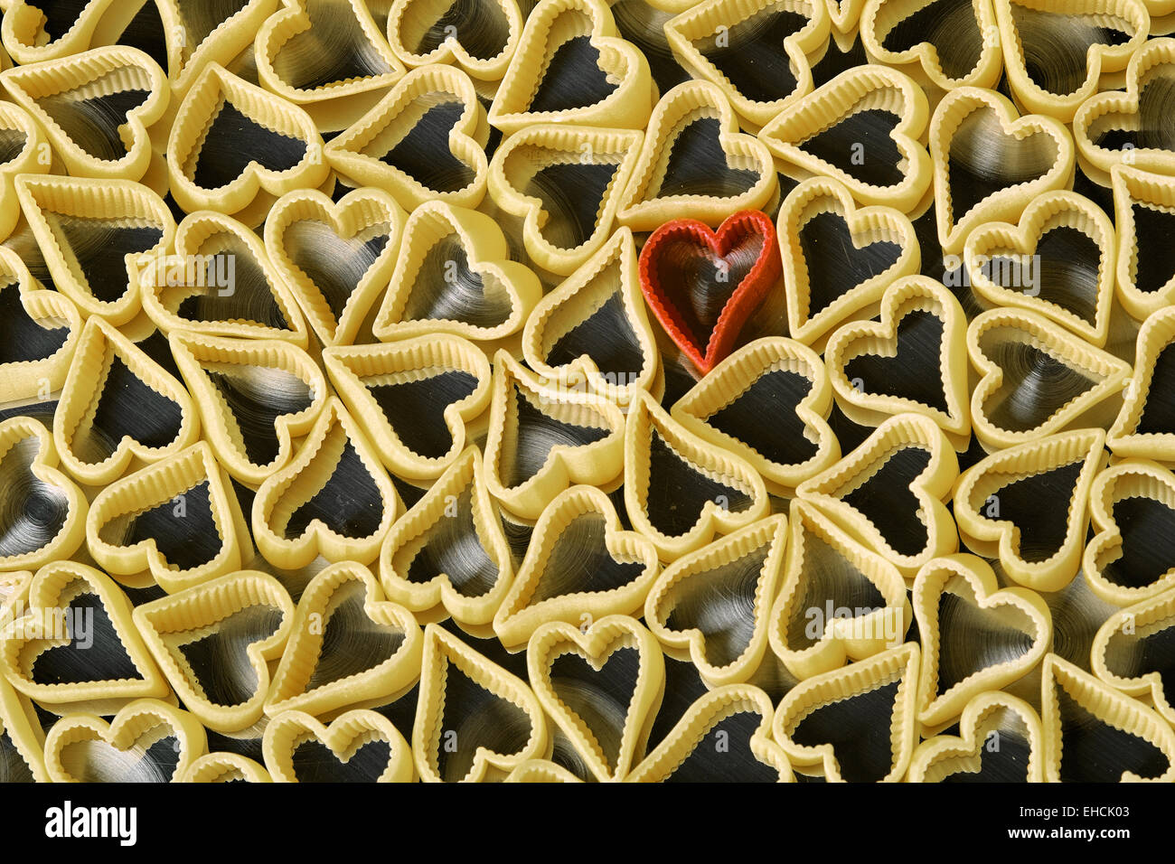 heart shaped pasta Stock Photo - Alamy