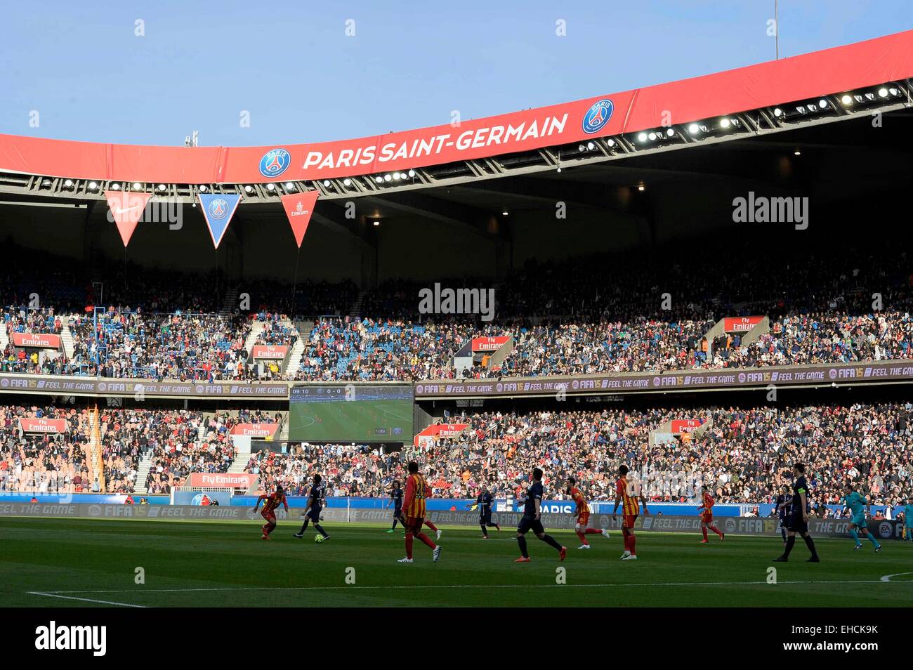 Illustration Parc des Princes - 07.03.2015 - PSG/Lens - 28eme journee de Ligue 1 .Photo : Andre Ferreira/Icon Sport. Stock Photo