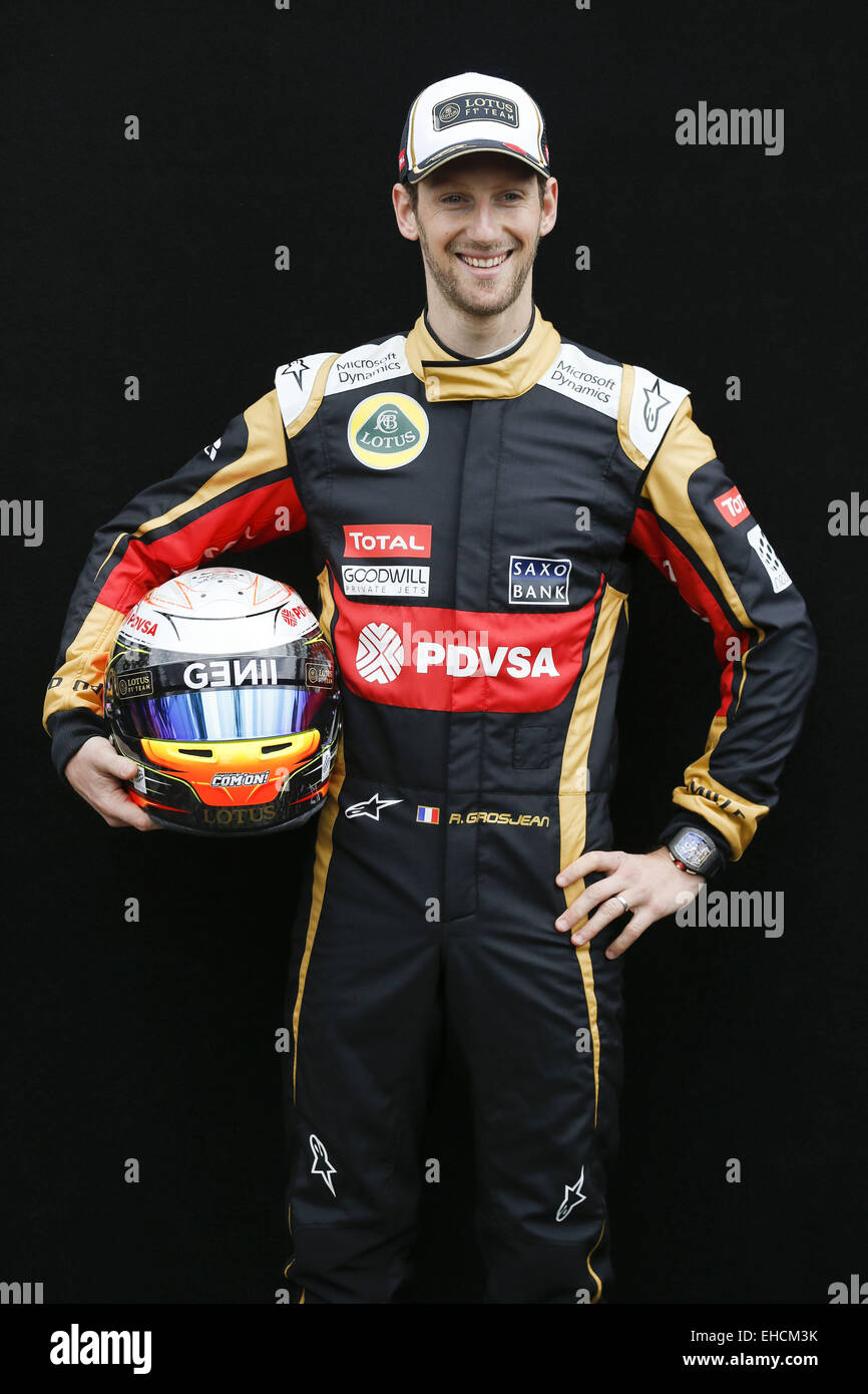 romain grosjean 2015