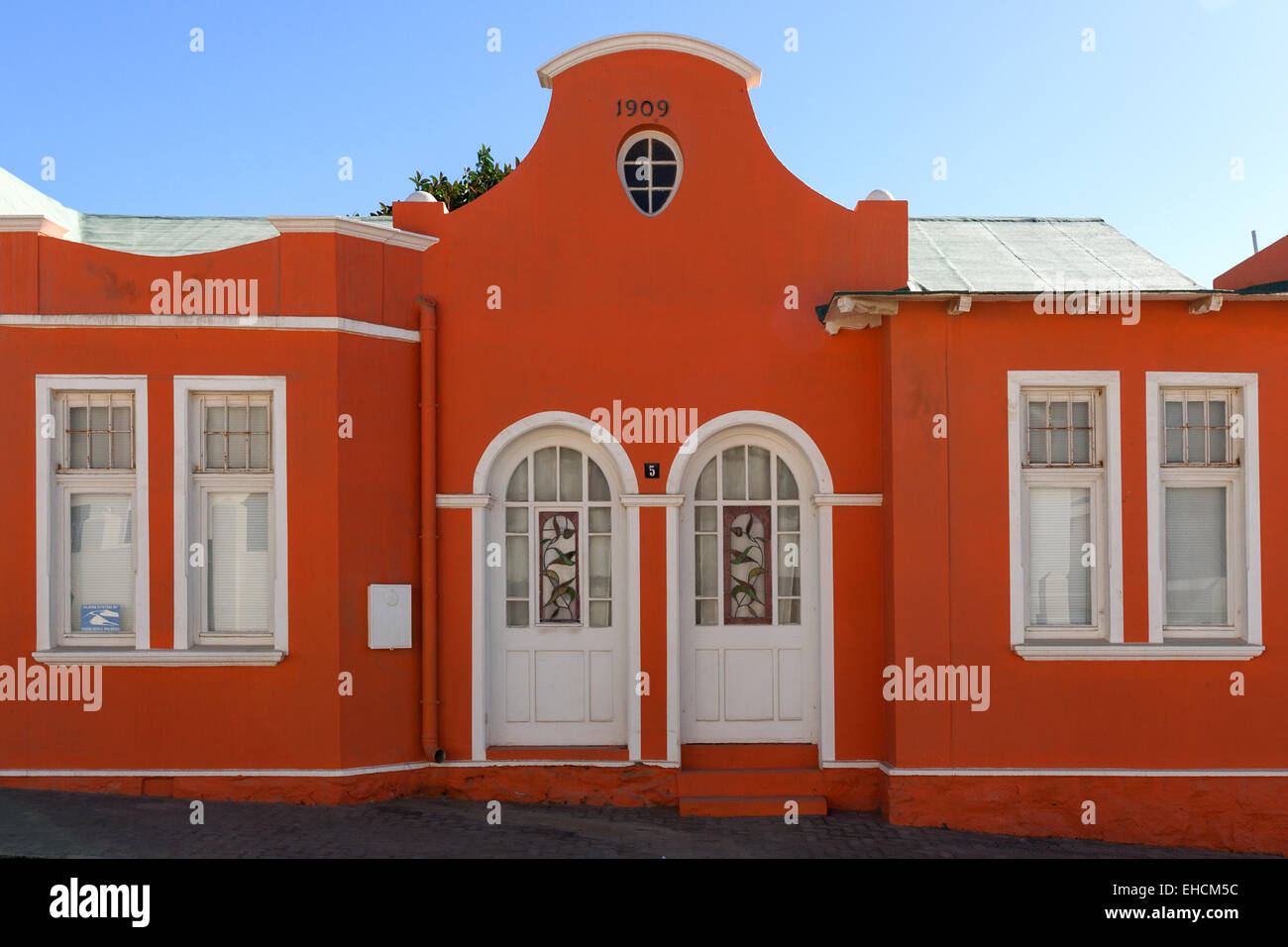Colonial building, Lüderitz, Namibia Stock Photo
