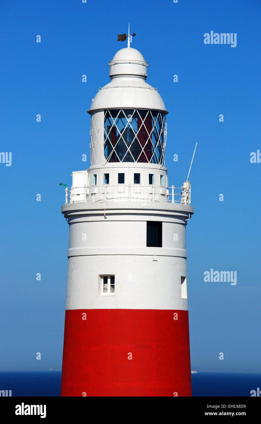 Europa Point Lighthouse, Gibraltar, United Kingdom, Western Europe ...