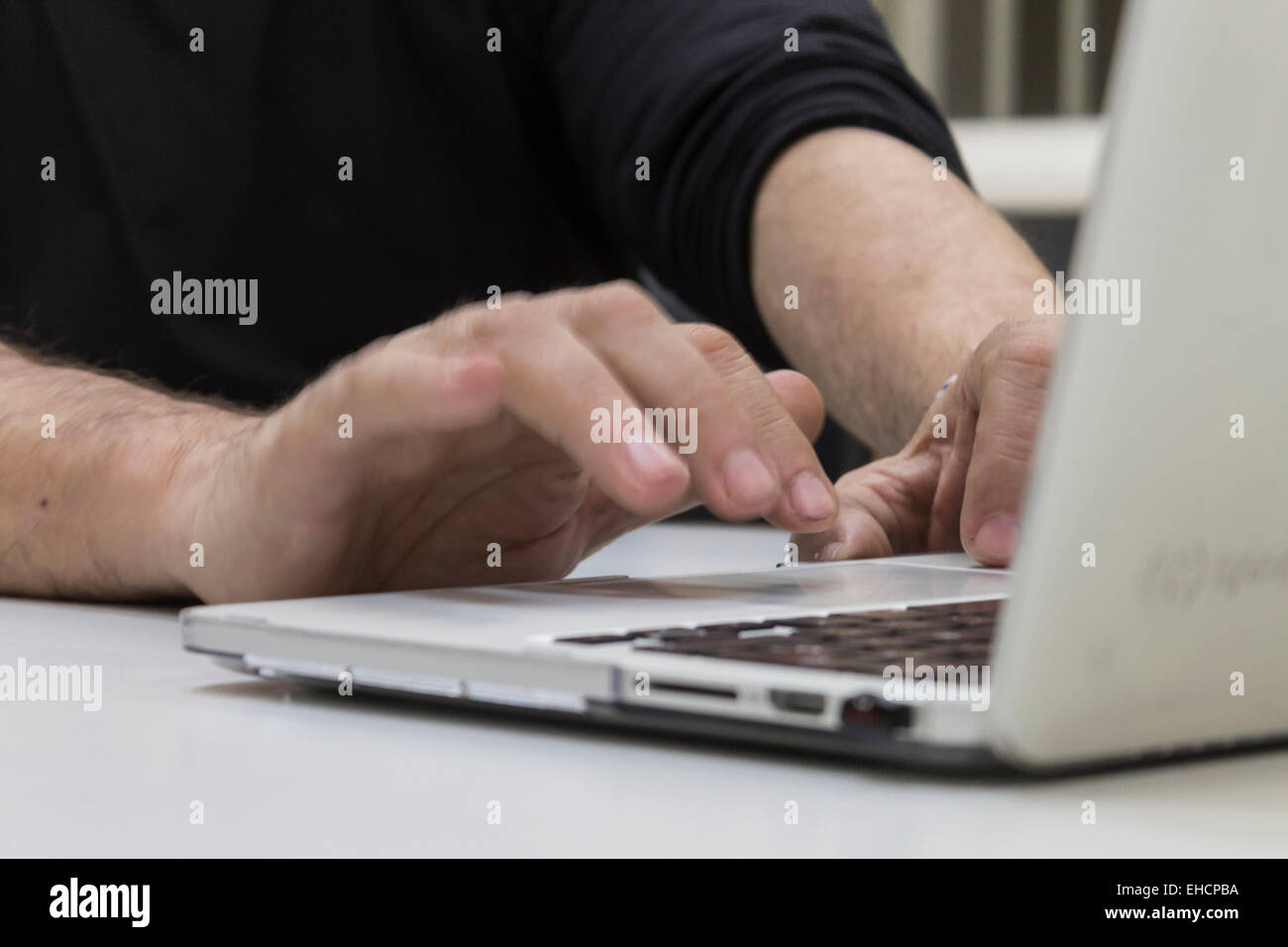 Keyboard typing man hi-res stock photography and images - Alamy