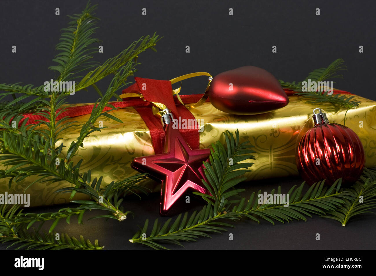 Weihnachtsgeschenk, christmas present Stock Photo