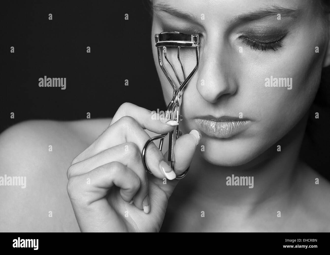 Eyelash Curler Stock Photo