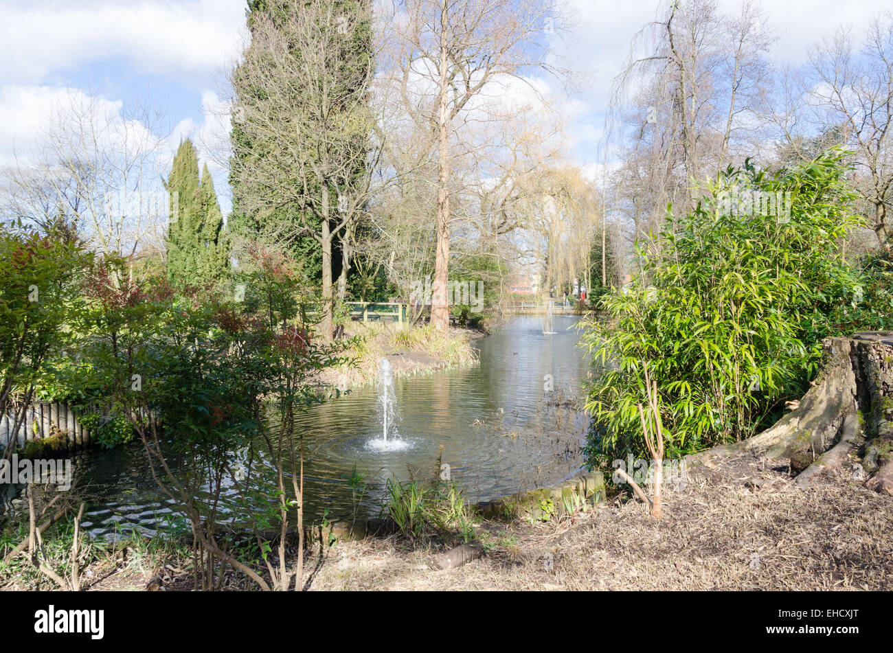 Kings Heath Park in Birmingham Stock Photo Alamy