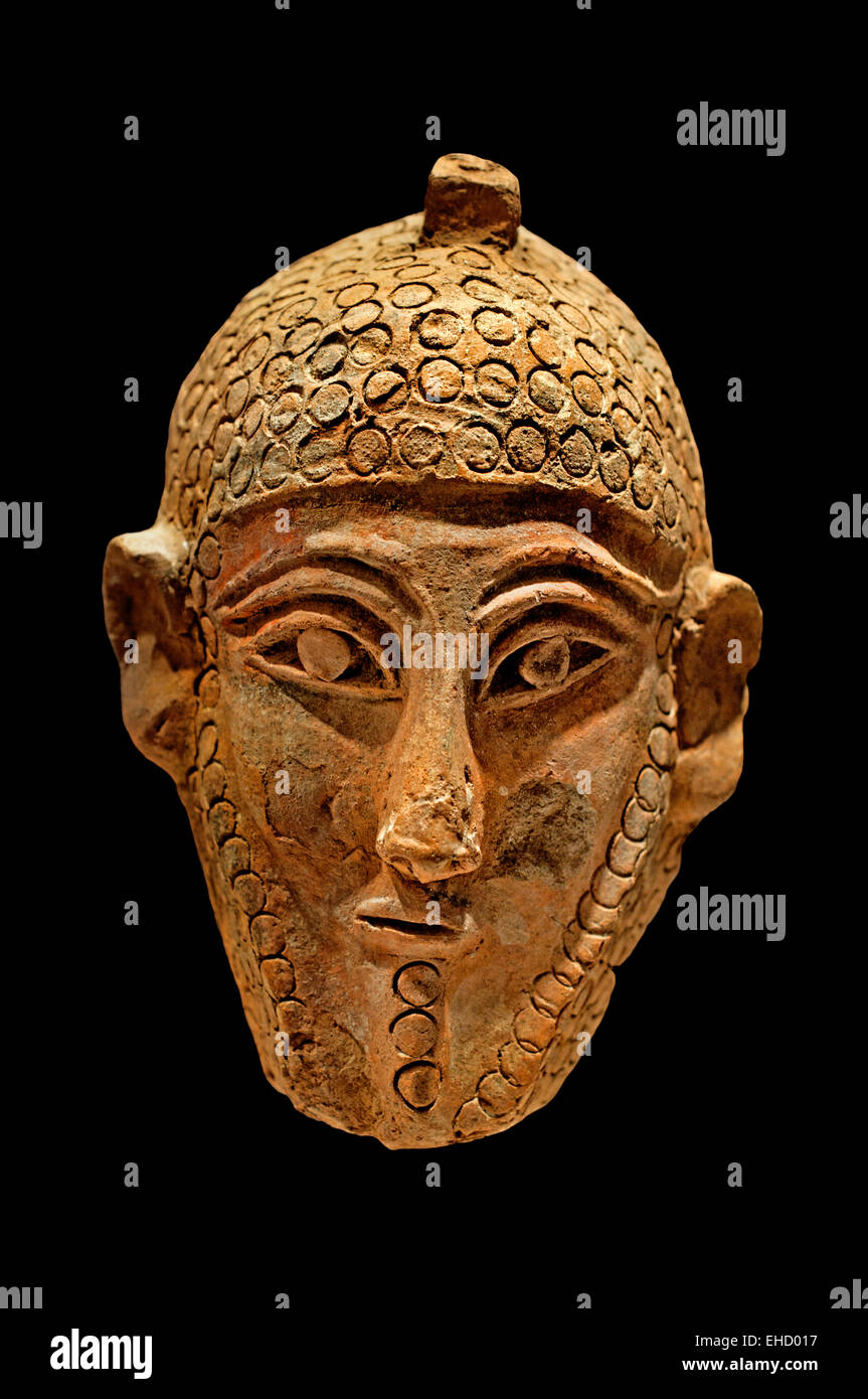 Mask Male With Beard 5th Century Bc Musee National Du Hi Res Stock