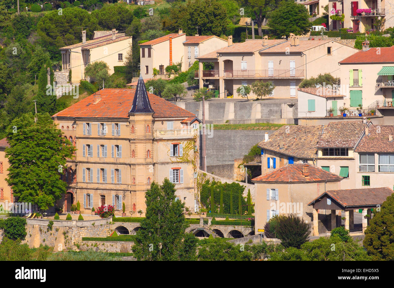 Valensole Village. Alpes de Haute Provence. Provence. ProvenzaAlpes