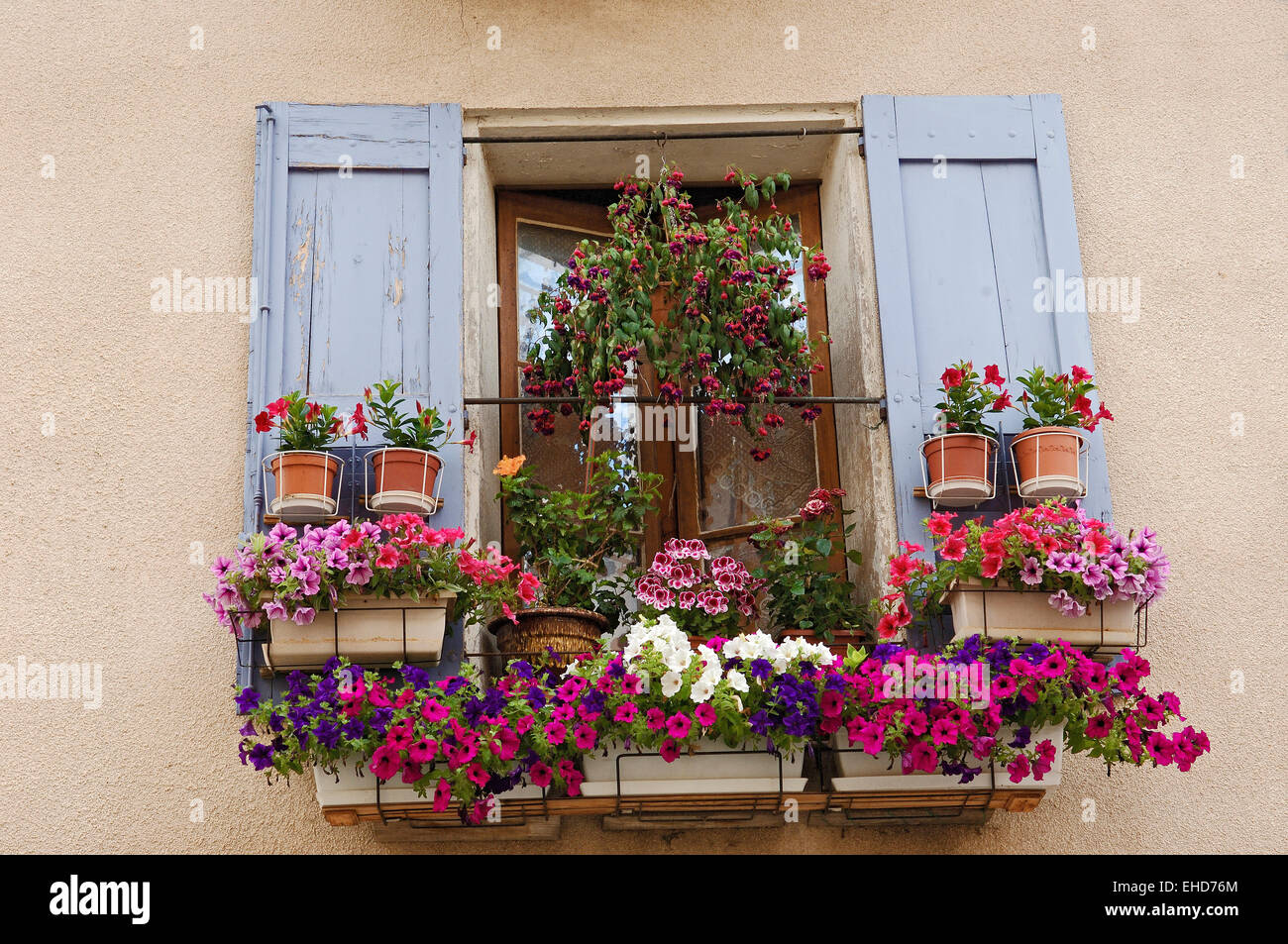 Riez Village. Alpes de Haute Provence. Provence. Provenza-Alpes-Costa Azul. France Stock Photo