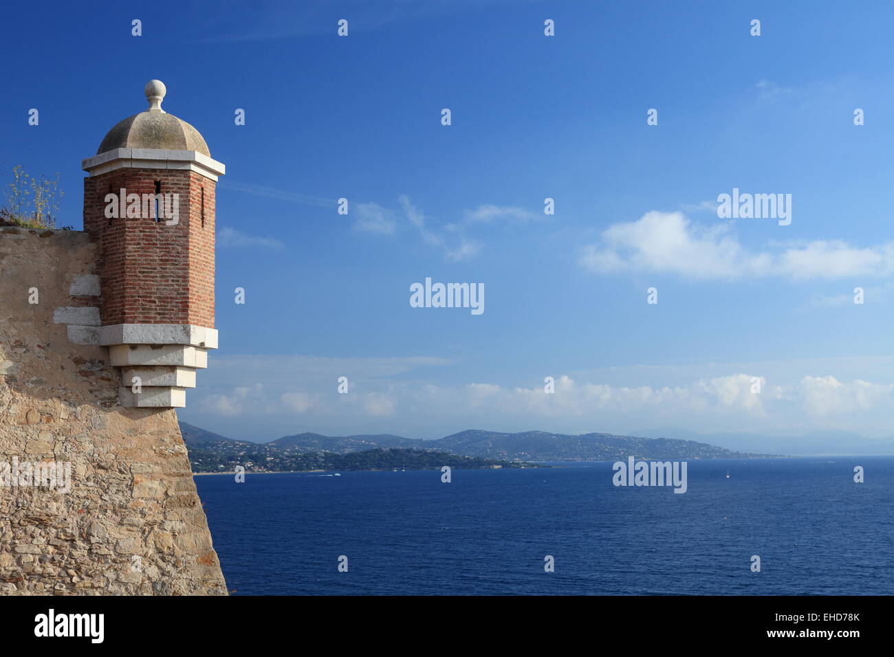 Fort of Saint Tropez Stock Photo