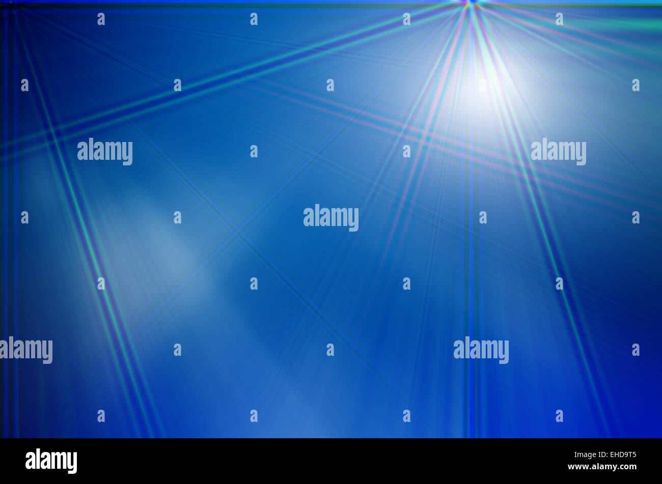 abstract blue background with motion ray Stock Photo - Alamy