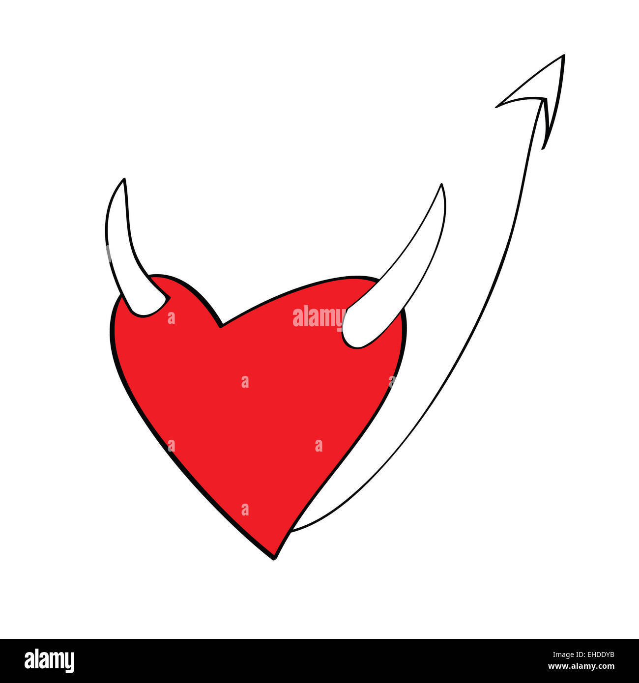 heart cartoons Stock Photo