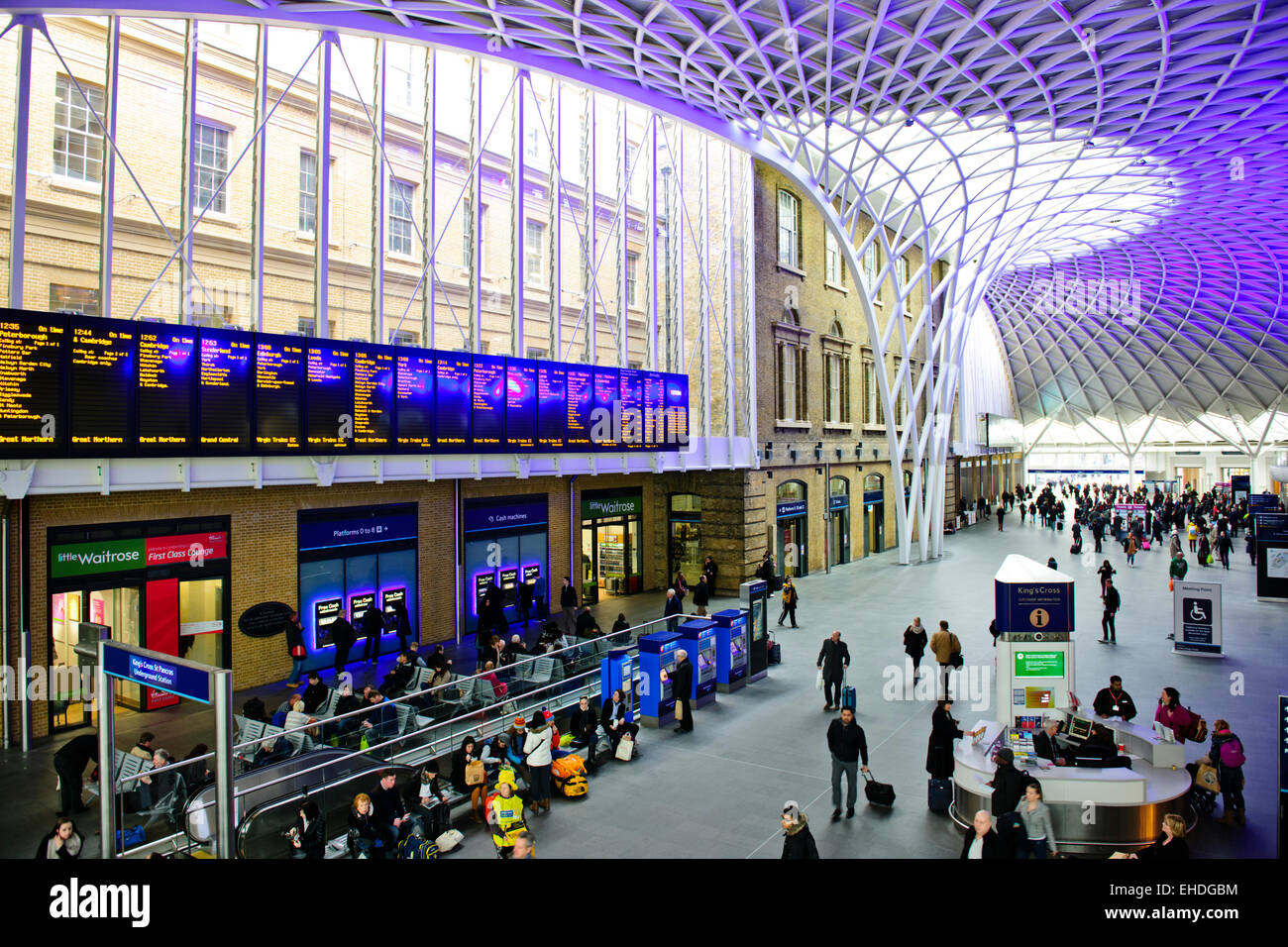 King's or Kings Cross Station,major gateways into London from the north