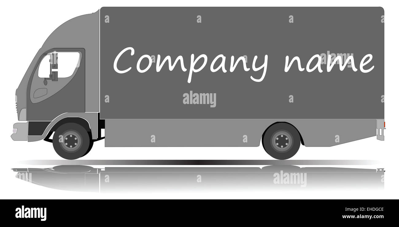 small truck design Stock Photo