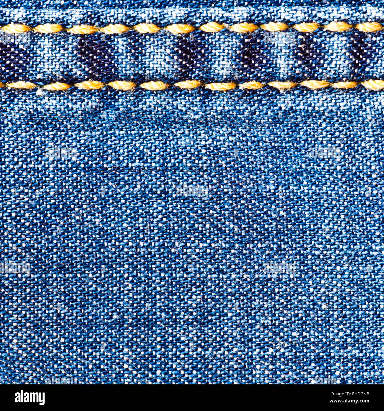 Blue jeans texture Stock Photo