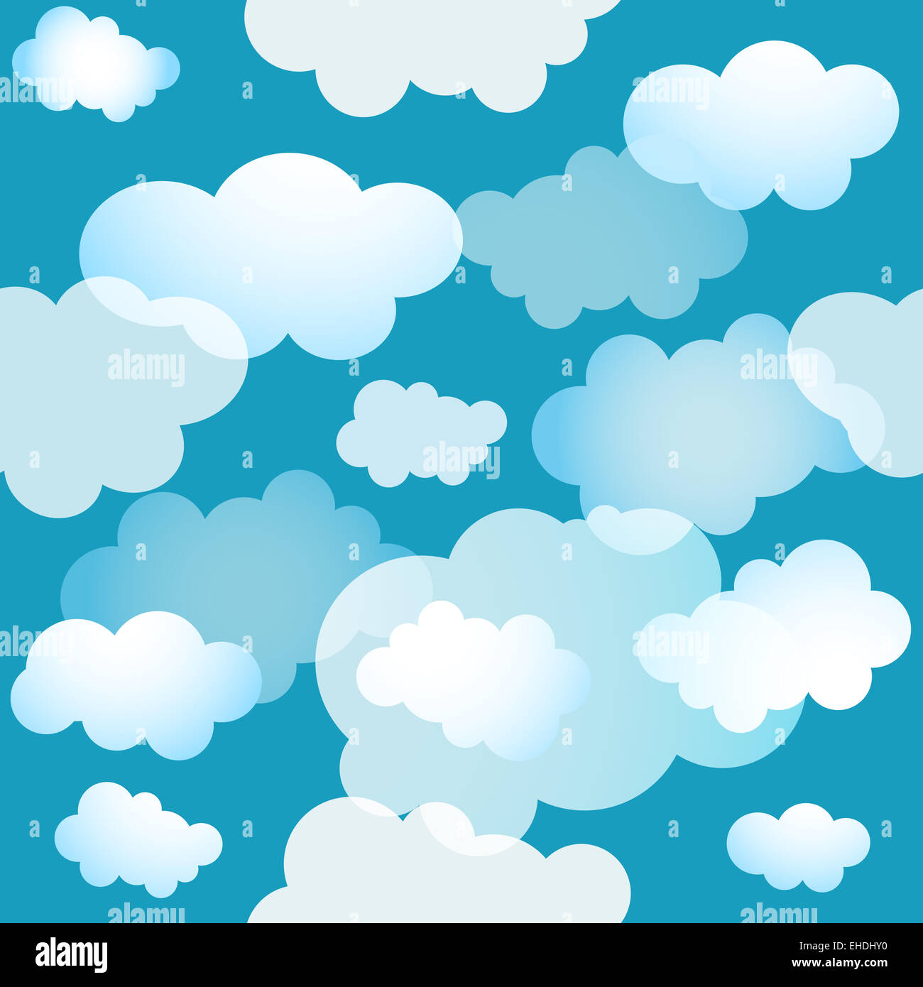 Spring seamless blue pattern Stock Photo - Alamy