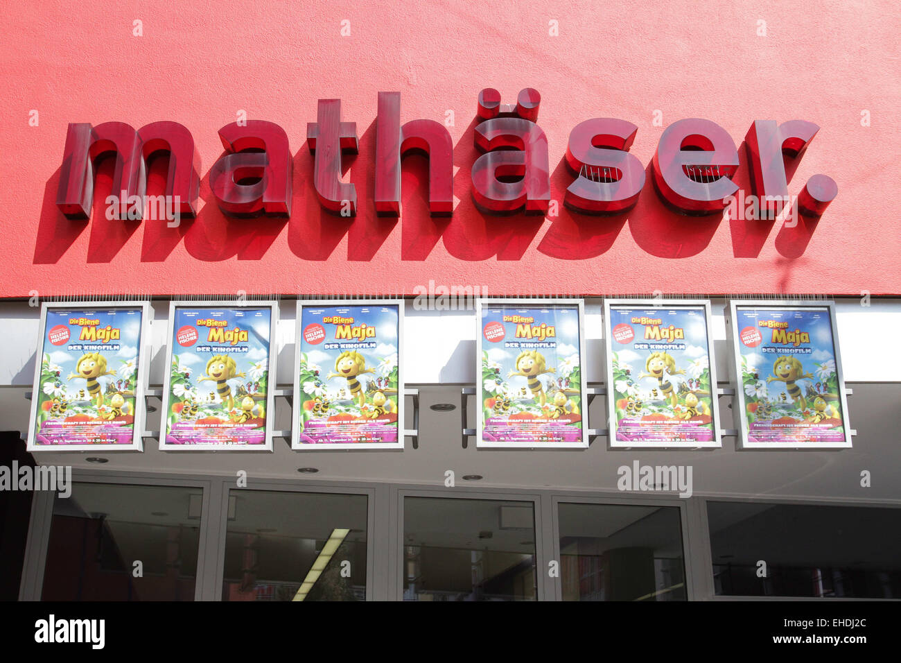 Premiere of 'Die Biene Maja - Der Kinofilm' at Mathäser Filmpalast. Featuring: Future Where: Munich, Germany When: 07 Sep 2014 Stock Photo
