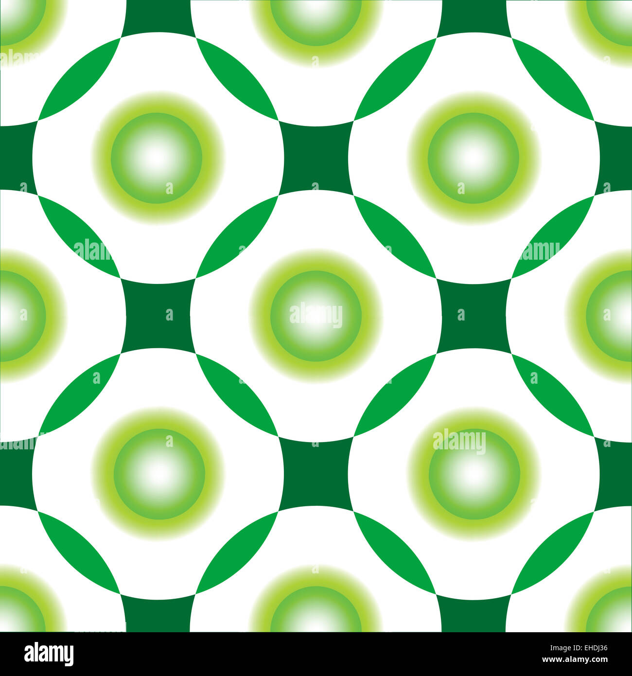 green circles seamless pattern Stock Photo - Alamy
