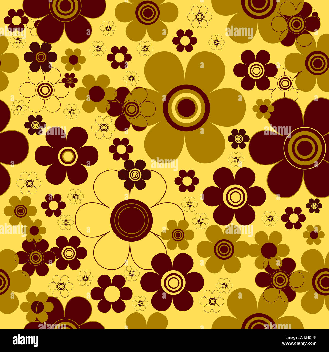 Floral seamless pattern Stock Photo - Alamy