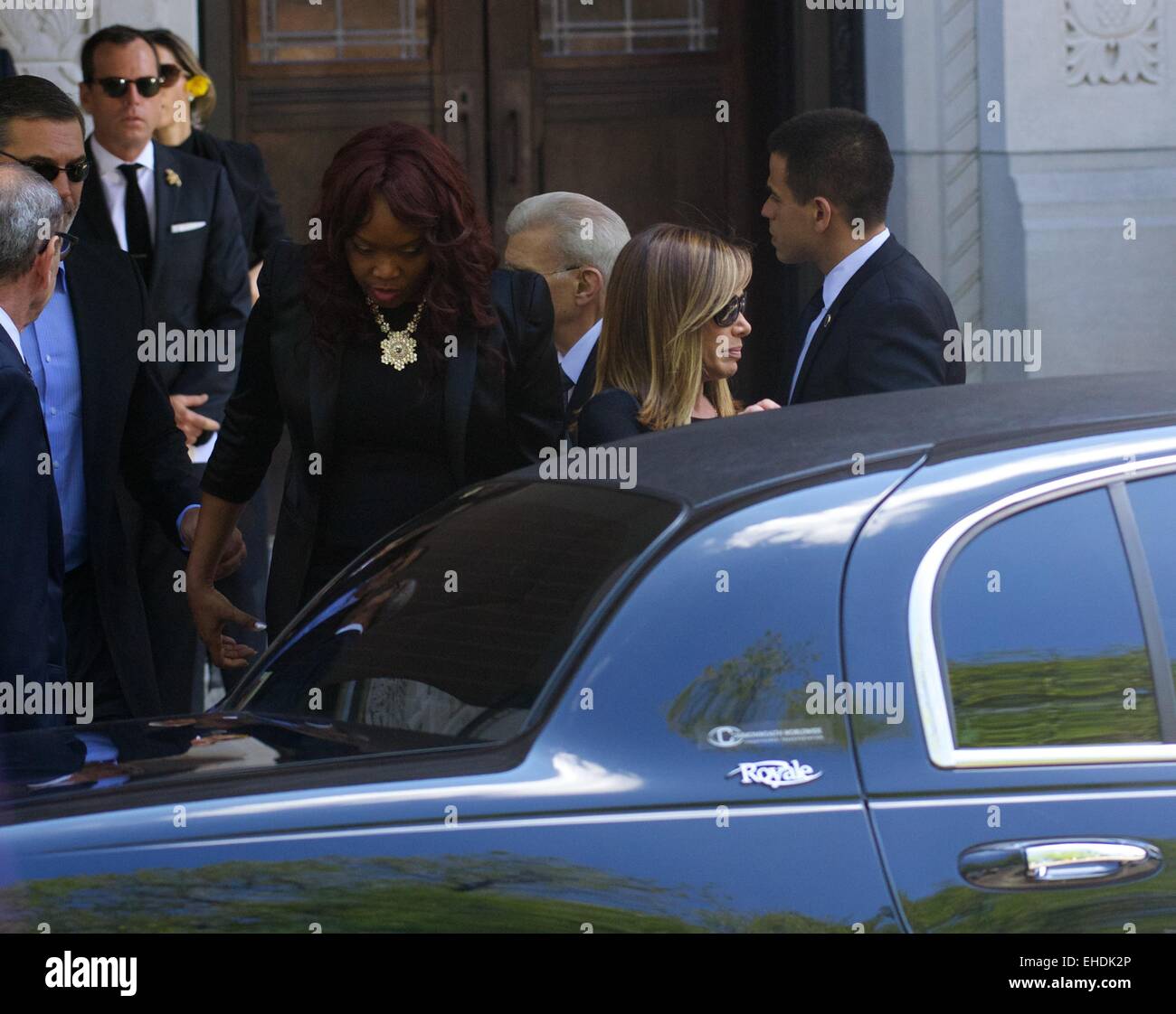 Joan Rivers Memorial Service at EmanuEl Temple in the Upper East side