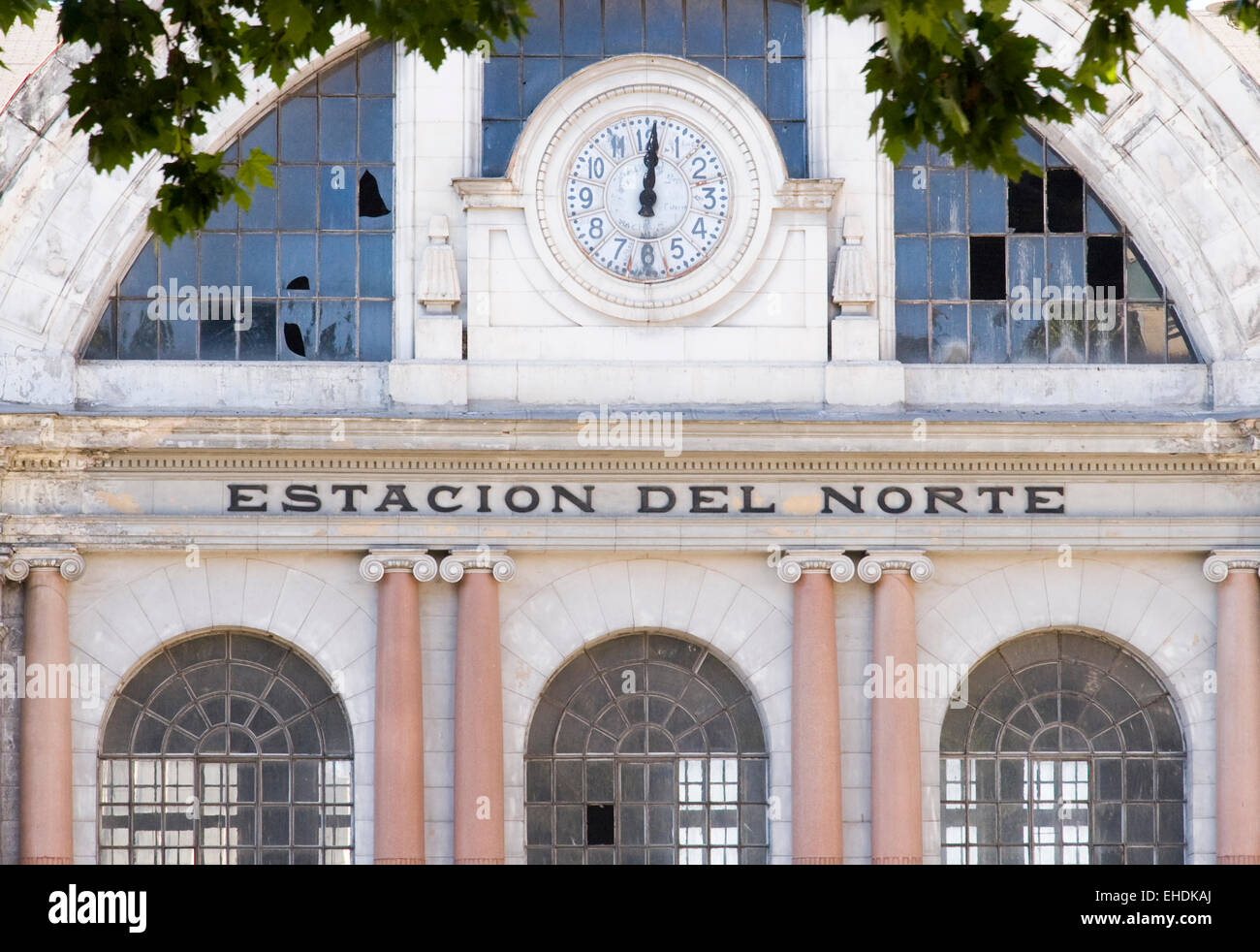 Estacion del Norte in Madrid Spain Stock Photo