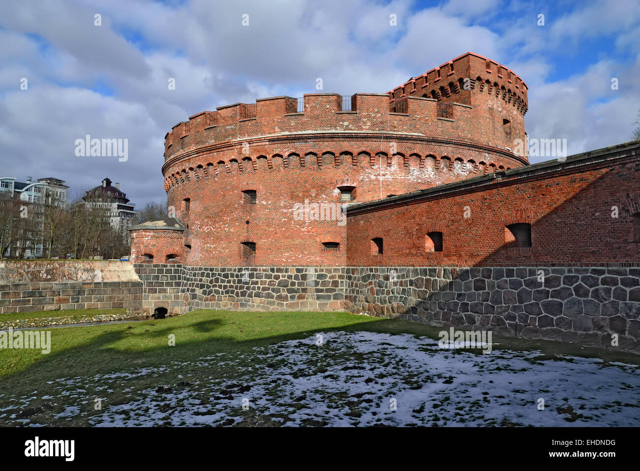 Defensive tower Der Dohna. Kaliningrad (formerly Koenigsberg), Russia ...