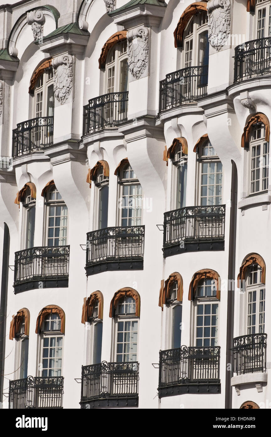 Balconies Stock Photo