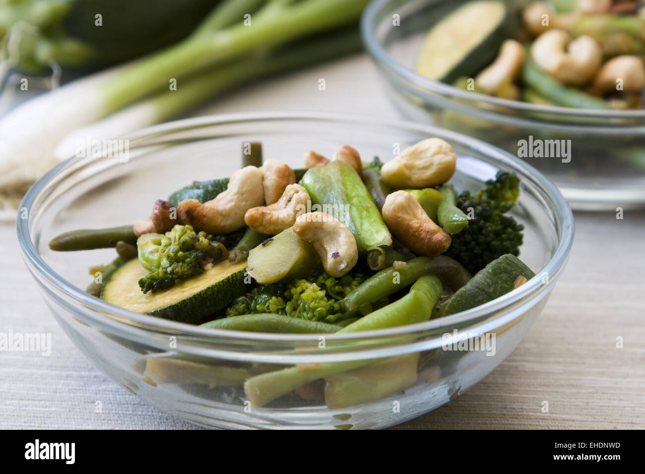 Wok Gemüse - Wok Vegetables Stock Photo