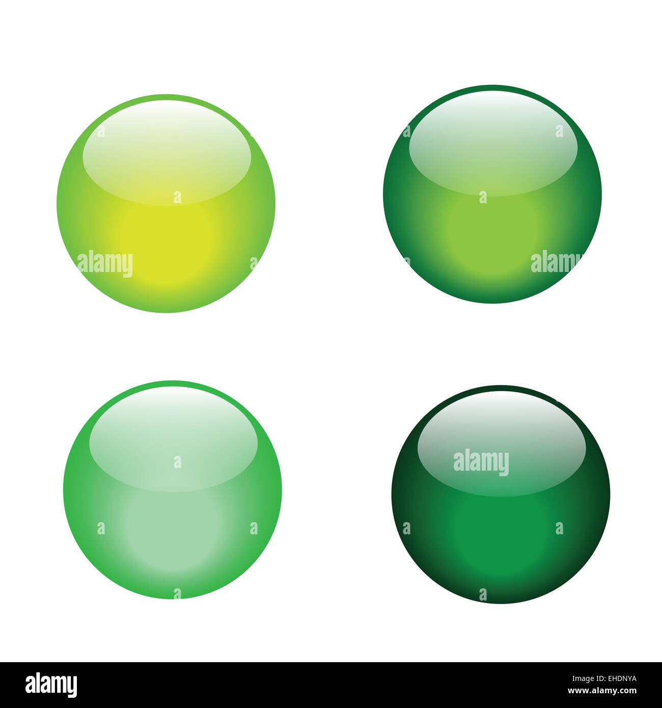 green glass marbles Stock Photo Alamy