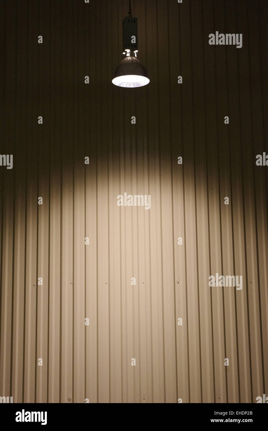 Warehouse spotlight Stock Photo Alamy