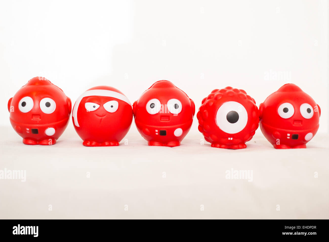 12th March, 2015. Comic Relief red noses which are sold to raise money