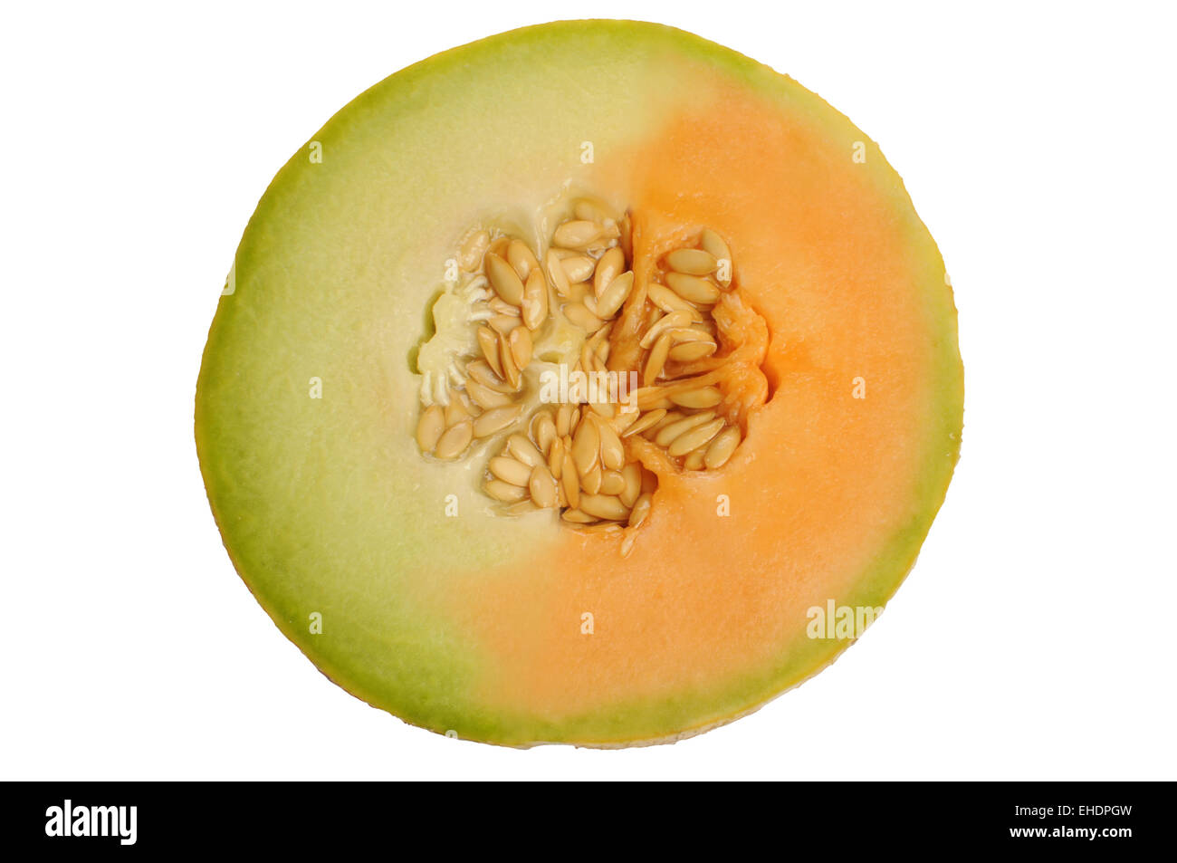 two-colored melon Stock Photo
