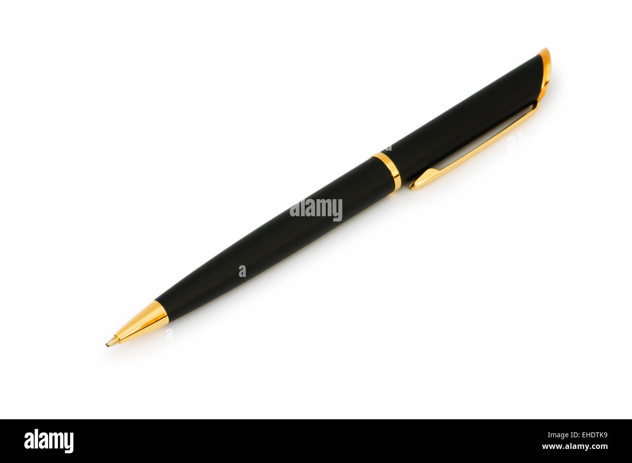 Writing pen isolated on the white background Stock Photo - Alamy