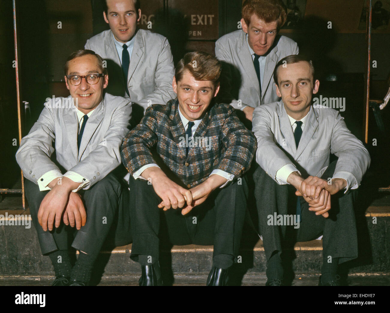 Georgie Fame And The Blue Flames English R B Group At The Flamingo Club Soho London In February 1964 Photo Tony Gale Stock Photo Alamy