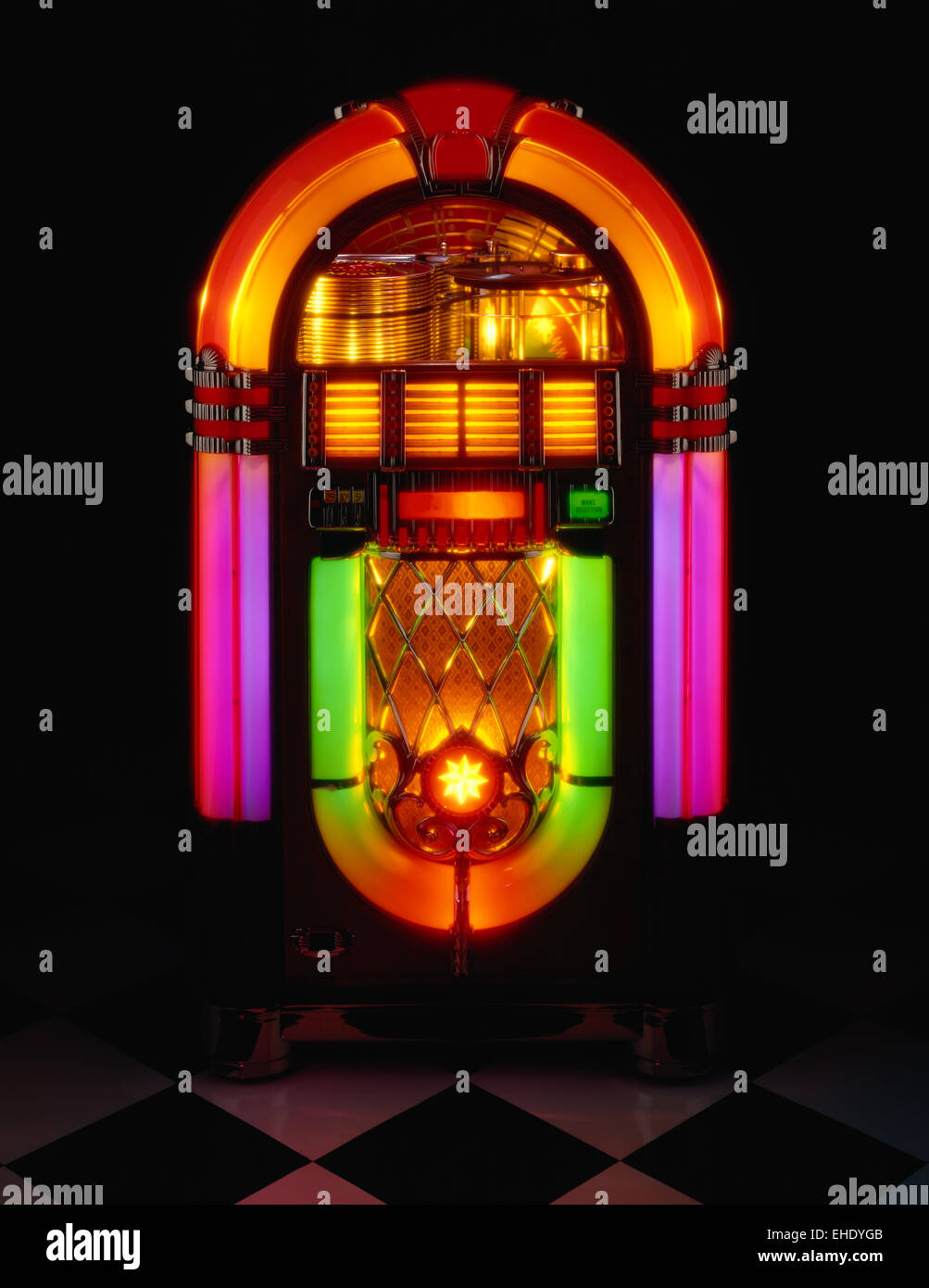 Juke Box Stock Photo