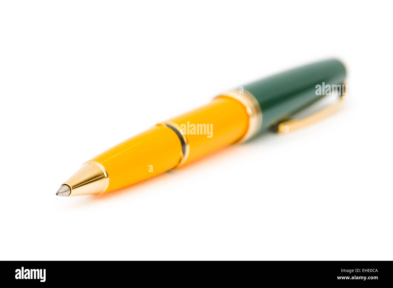 Writing pen isolated on the white background Stock Photo - Alamy