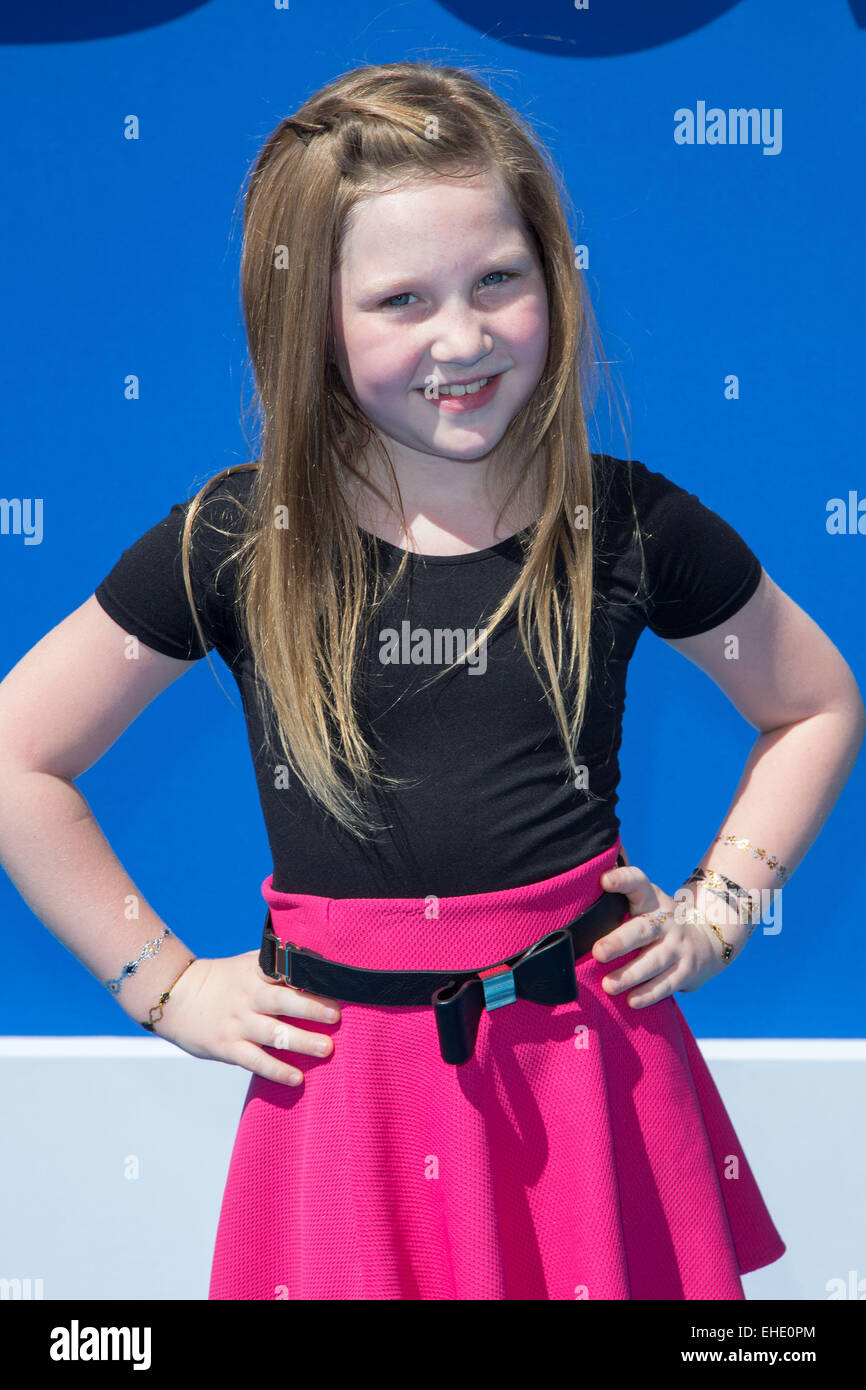 Dolphin Tale 2' world premiere at Regency Village Theater in Los Angeles - Arrivals Featuring: Ella Anderson Where: Los Angeles, California, United States When: 07 Sep 2014 Stock Photo