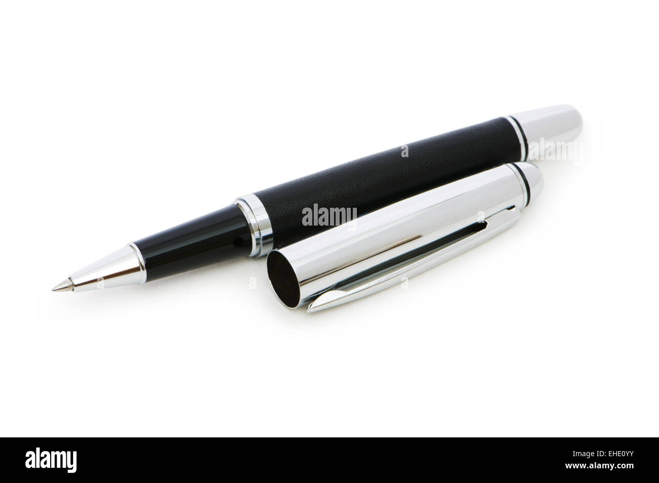 Writing pen isolated on the white background Stock Photo - Alamy