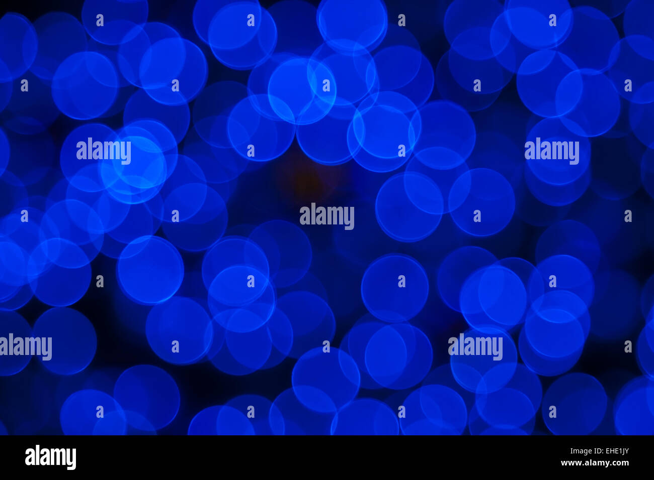 Blue abstract lights background Stock Photo - Alamy