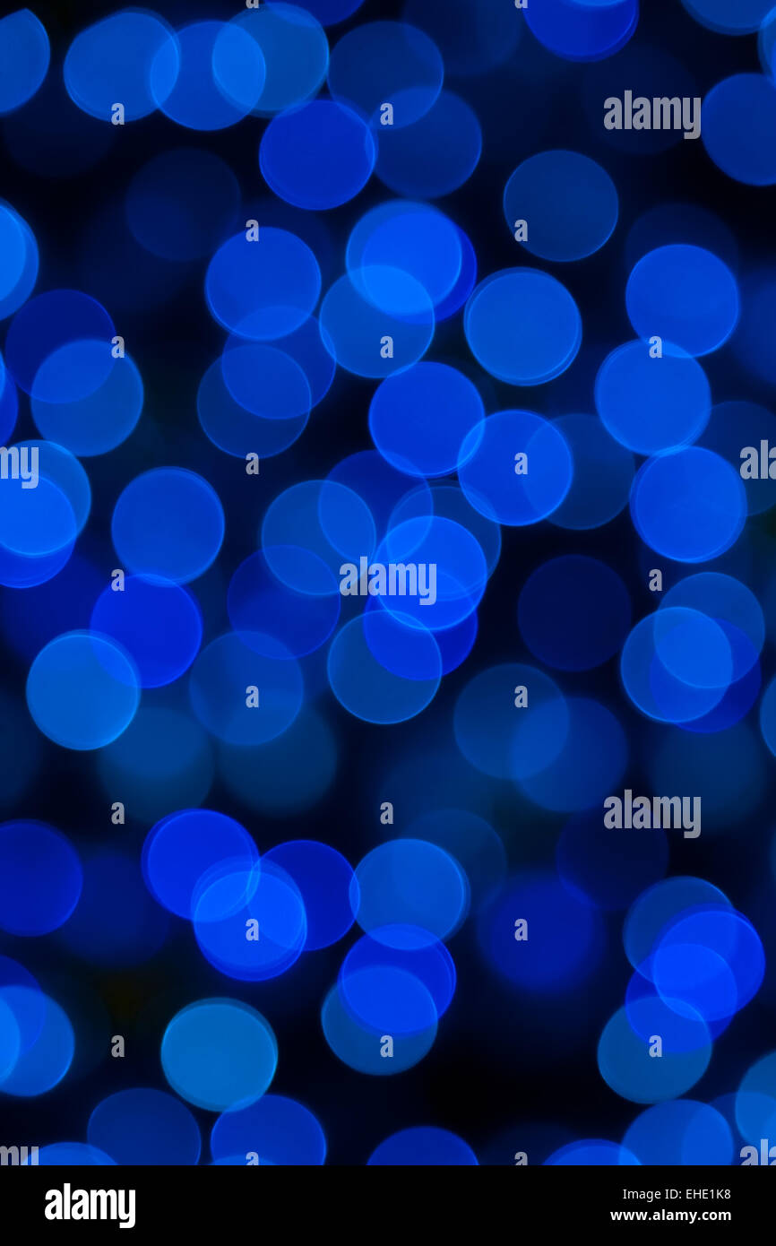 Blue abstract lights Stock Photo - Alamy