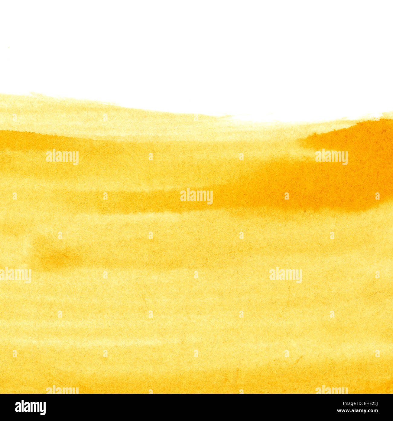 Yellow watercolor background Stock Photo Alamy