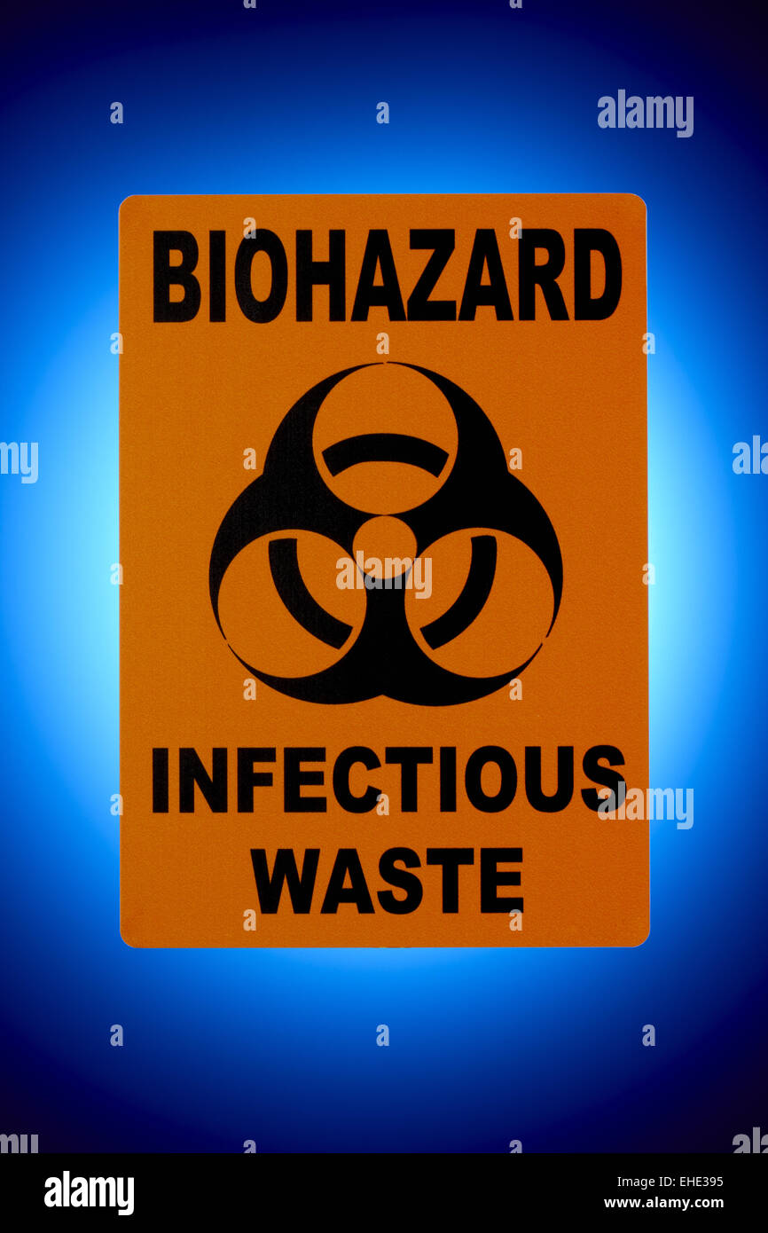 Biohazard Sign Stock Photo