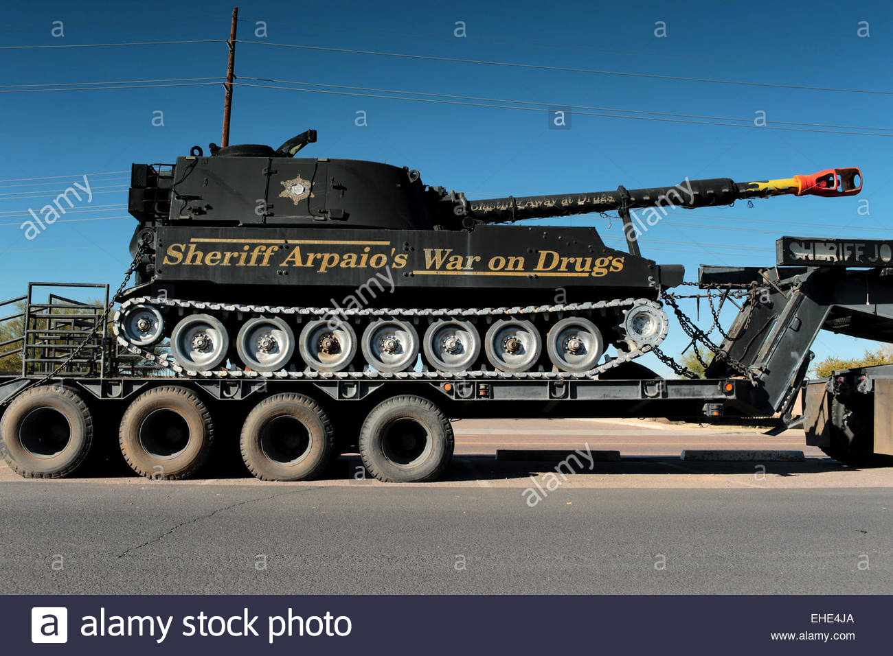 Tent City Jail, America's toughest jail run by Sheriff Joe Arpaio in