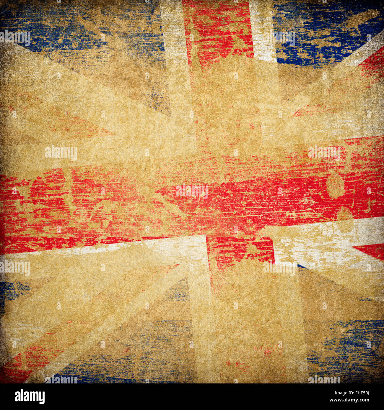 England grunge flag background. Stock Photo