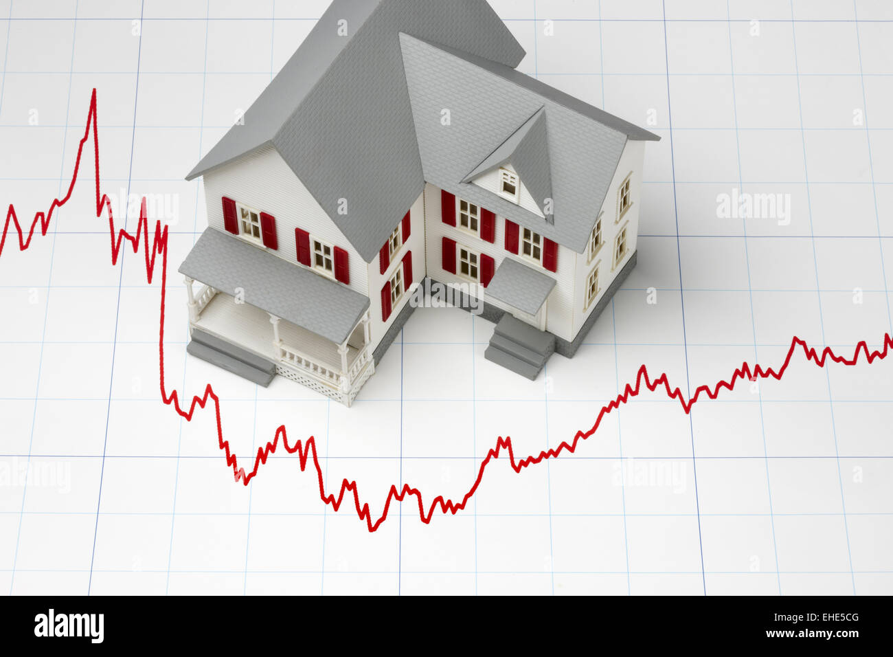 Mortgage Rates Stock Photo