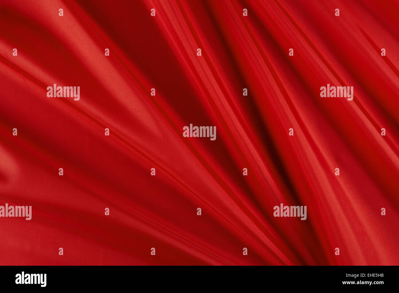 Shiny red material Stock Photo