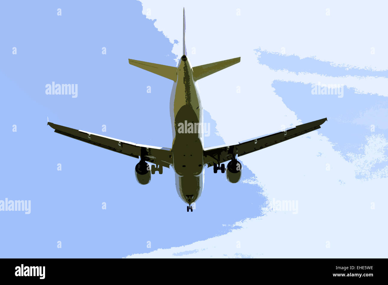 starting airplane Stock Photo Alamy