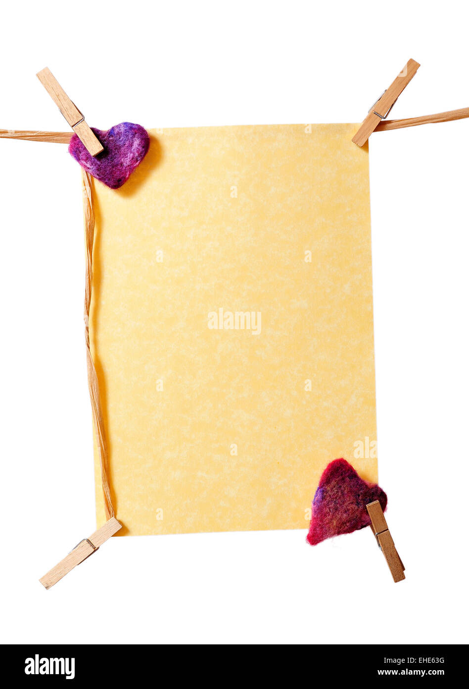 Paper for letters Stock Photo Alamy